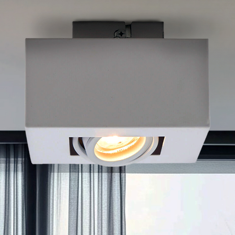 Aplique de techo blanco moderno, Akira