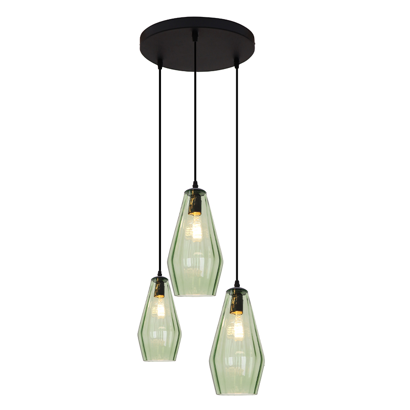 Lámpara colgante verde moderna, Aimee