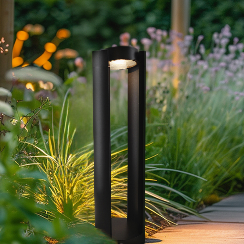 Lámpara exterior negra moderna, Mason, 10W, 3000K LED, IP54