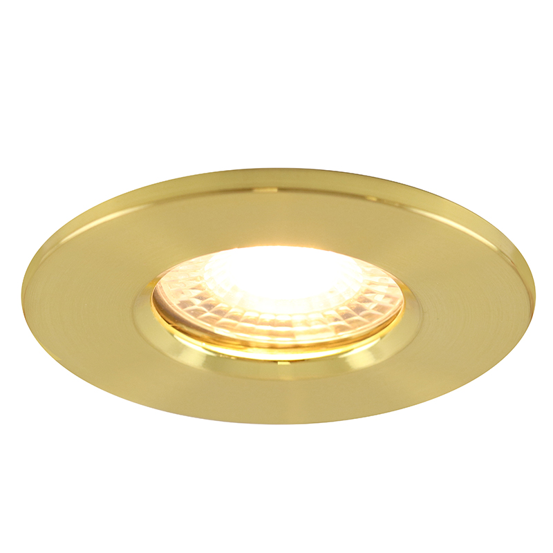 Foco empotrable baño latón moderno, Jule, IP65