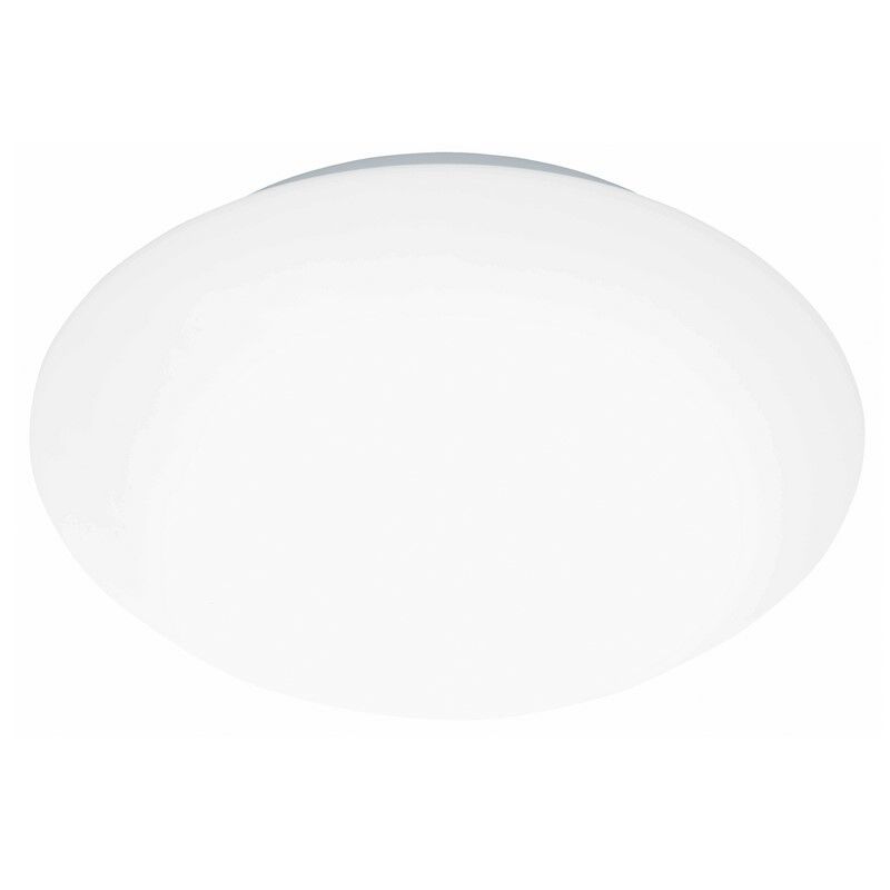 Lámpara de techo blanca de vidrio, Dara