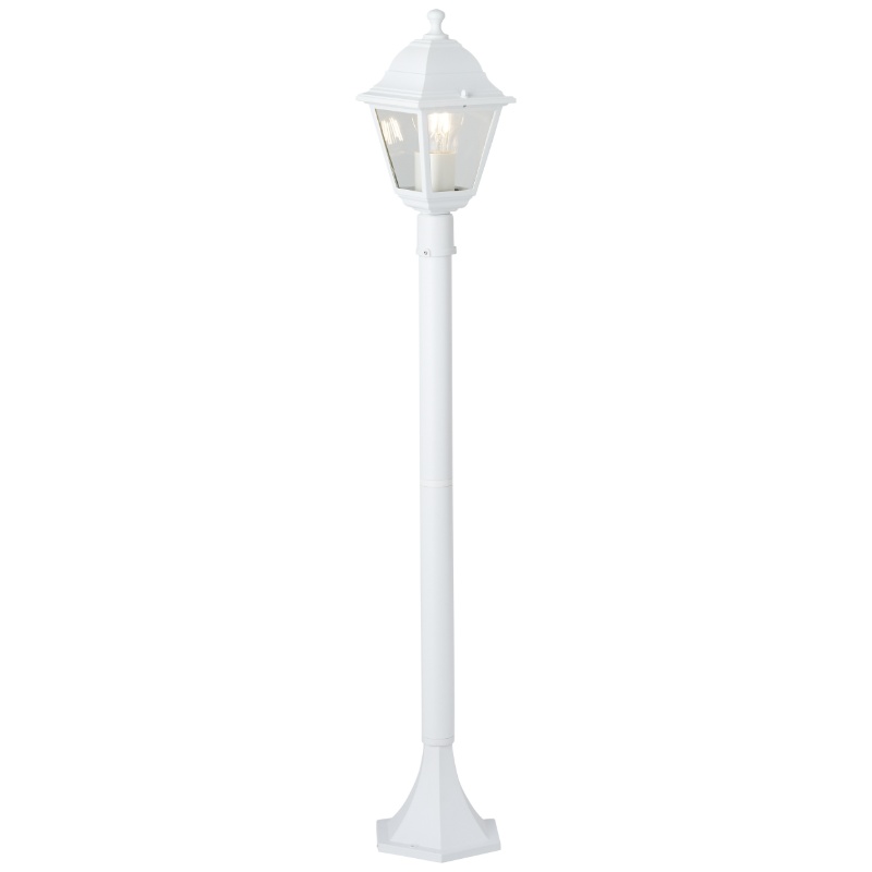 Lámpara exterior blanca antigua, Kalle, IP44