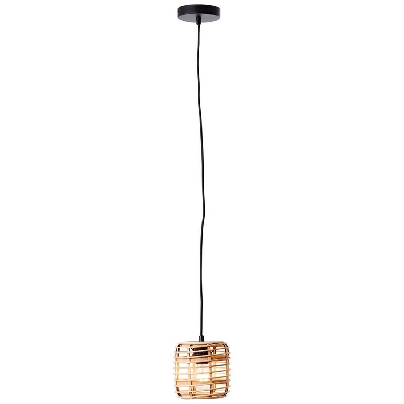 Lámpara colgante de madera negra, Deacon