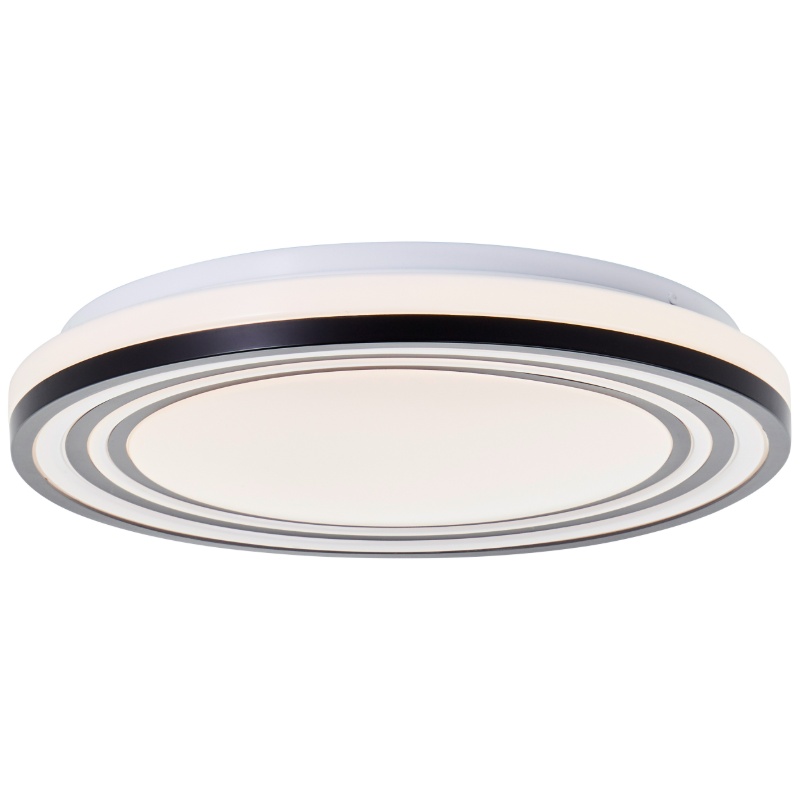 Lámpara de techo negra moderna, Merlijn, 24W, 3000K LED