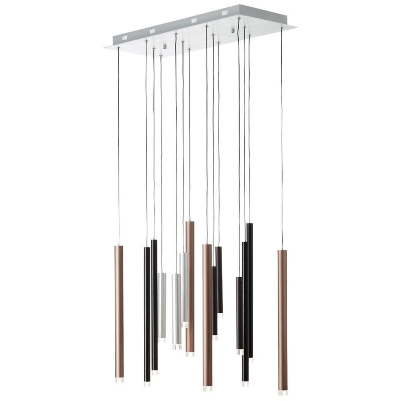 Lámpara colgante marrón moderna, Olivia, 4W, 3000K LED