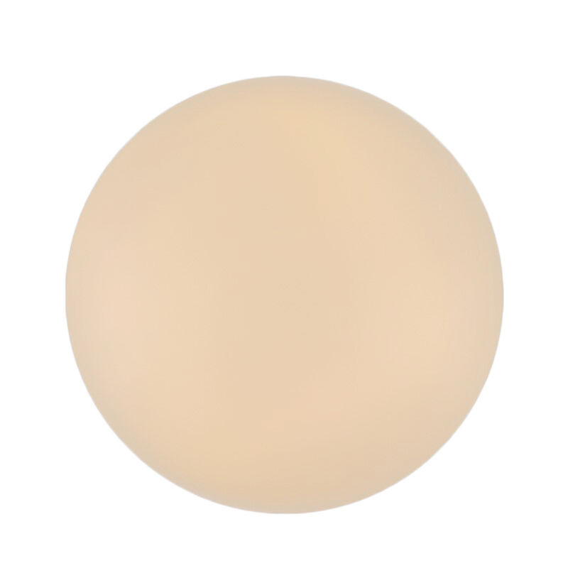 Lámpara de techo con sensor blanca de plástico, Djalissa, 12W, 3000K LED, IP44