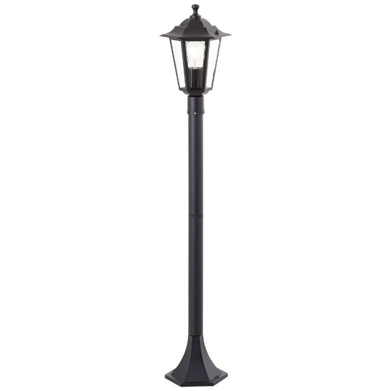 Lámpara exterior negra antigua, Radha, IP44