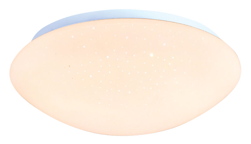 Plafón de techo blanco de plástico, Djalissa, 12W, 4000K LED