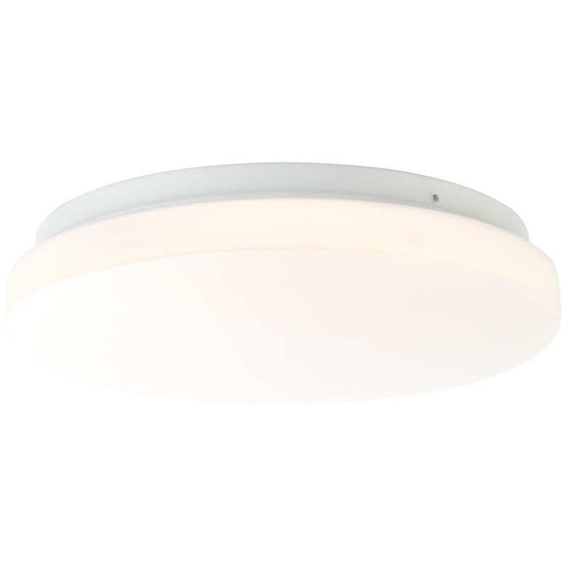 Plafón de techo blanco de plástico, Julie, 12W, 3000K LED
