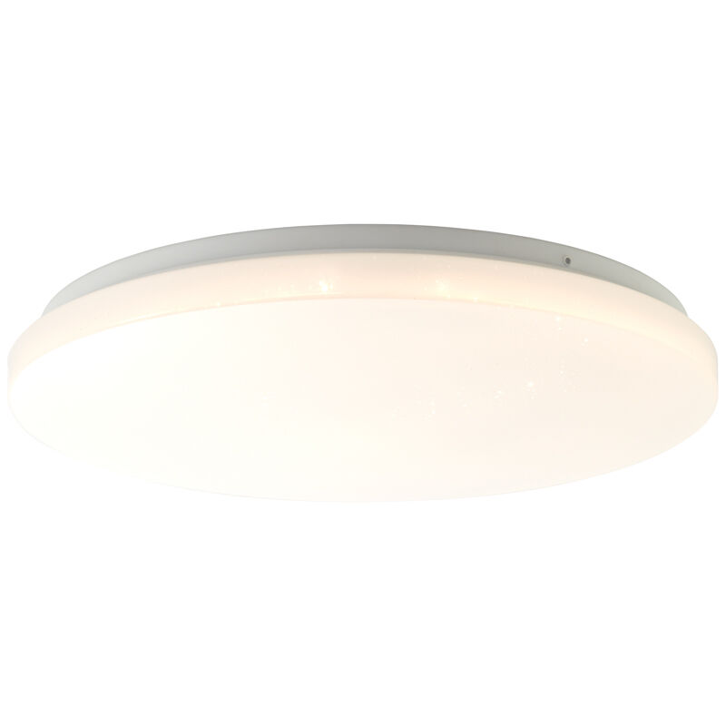 Plafón de techo blanco de plástico, Julie, 24W, 3000K LED