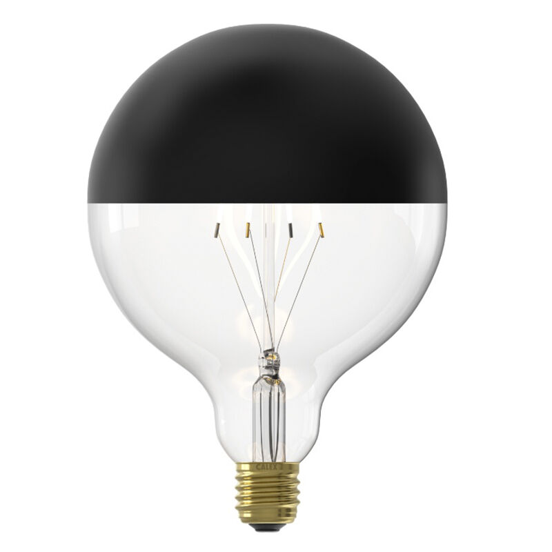 Calex bombilla LED espejo E27 regulable negro, 4W, 1800K