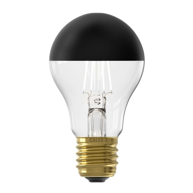 Calex bombilla LED espejo E27 regulable negro, 4W, 1800K