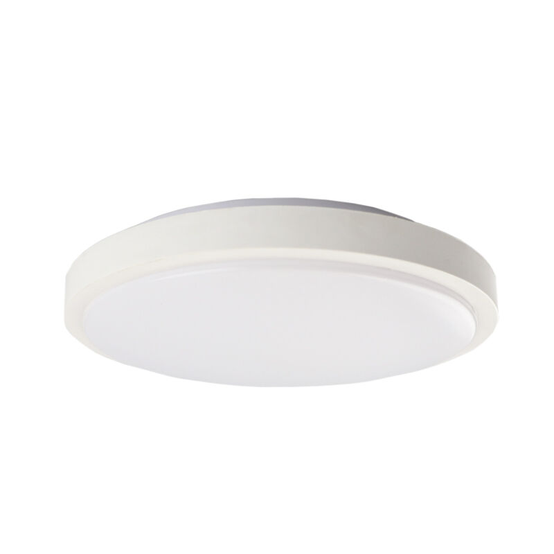 Plafón de techo blanco de plástico, Kos, 16W, 3000K LED