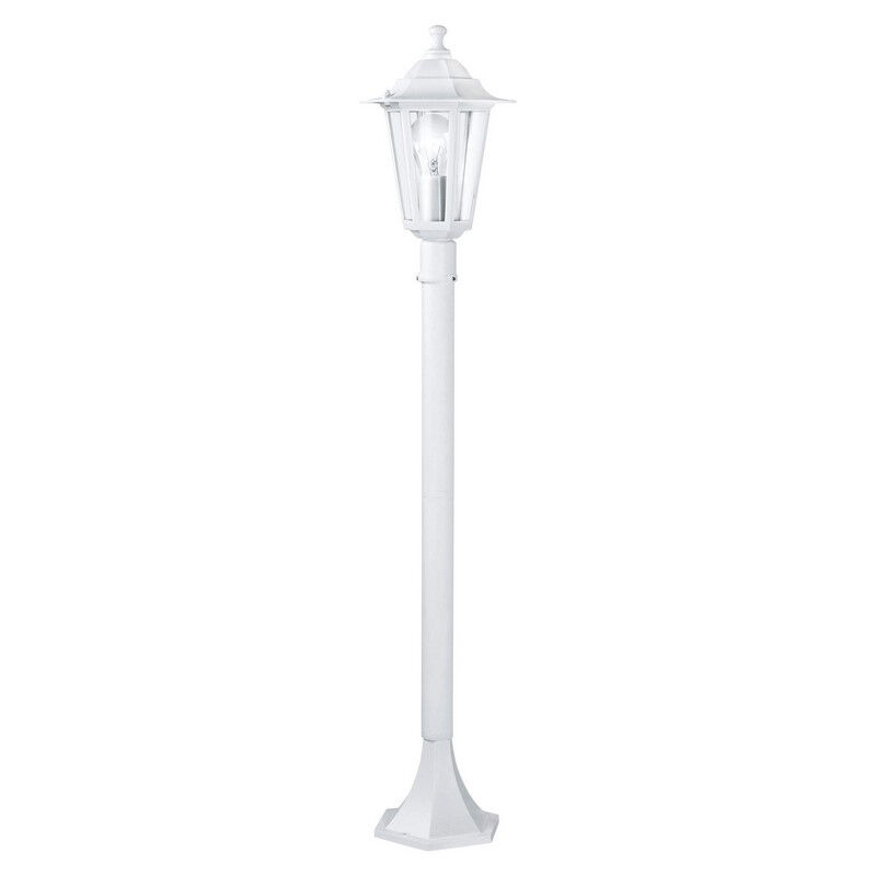 Lámpara exterior blanca de aluminio, Alieke, IP44