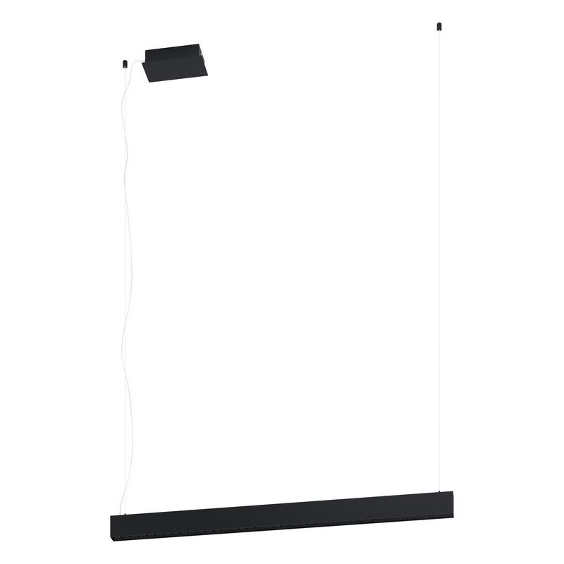 Lámpara colgante negra de acero, Varun, 31W, 3000K LED