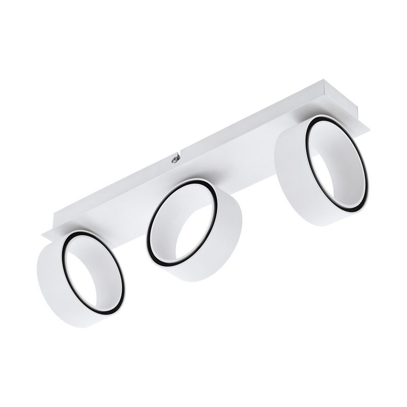 Foco de techo cromado de aluminio, Gabi, 5W, 3000K LED
