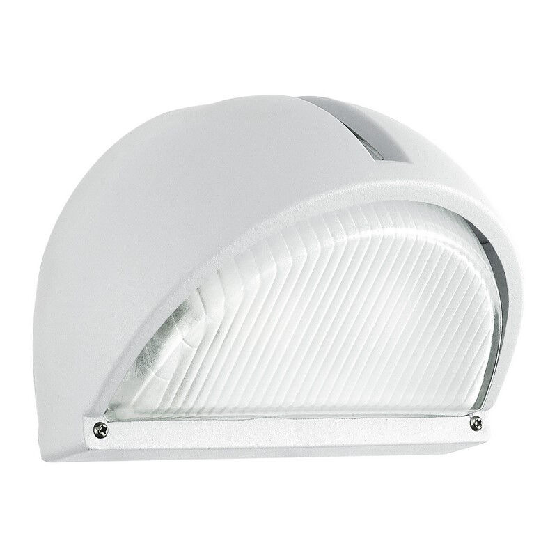 Lámpara exterior blanca de aluminio, Gemma, IP44