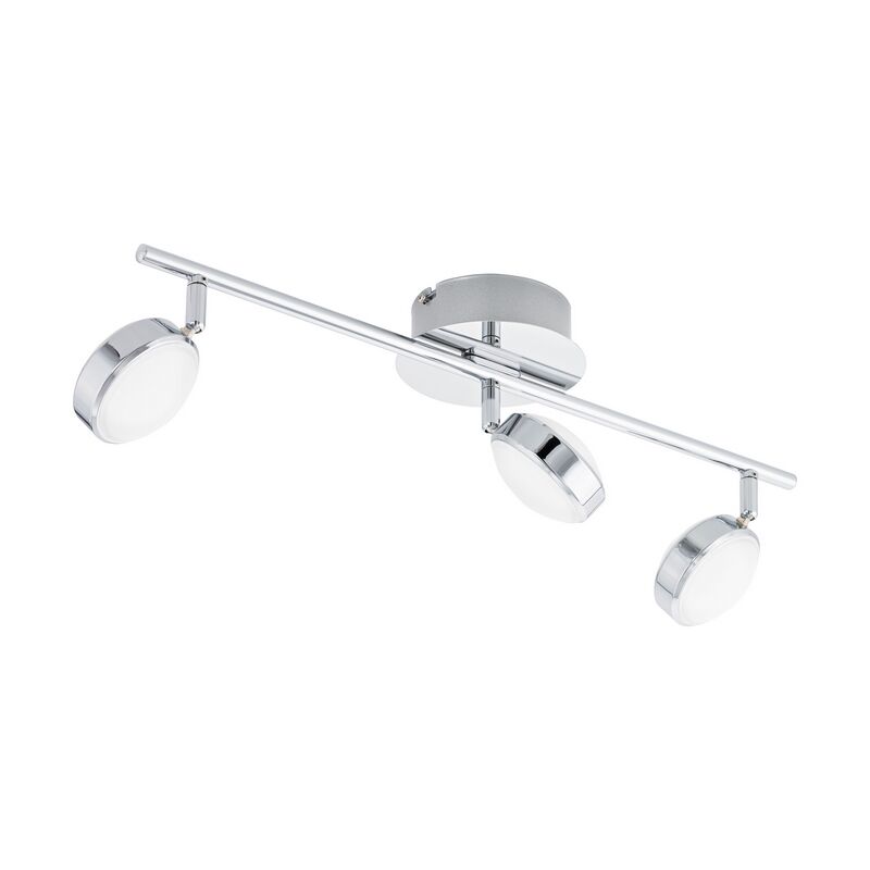 Foco de techo cromado de acero, Tjark, 5W, 3000K LED