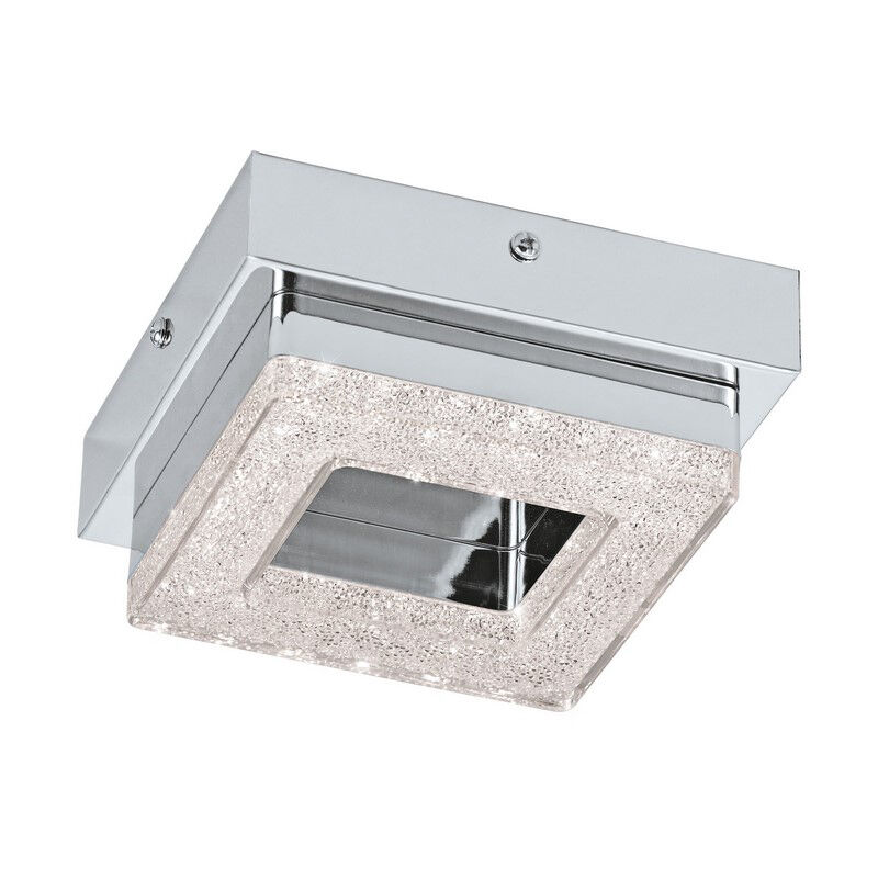 Aplique cromado de plástico, Arjo, 4W, 3000K LED