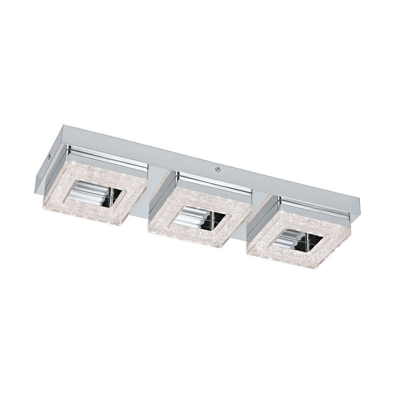 Aplique cromado de plástico, Arjo, 4W, 3000K LED