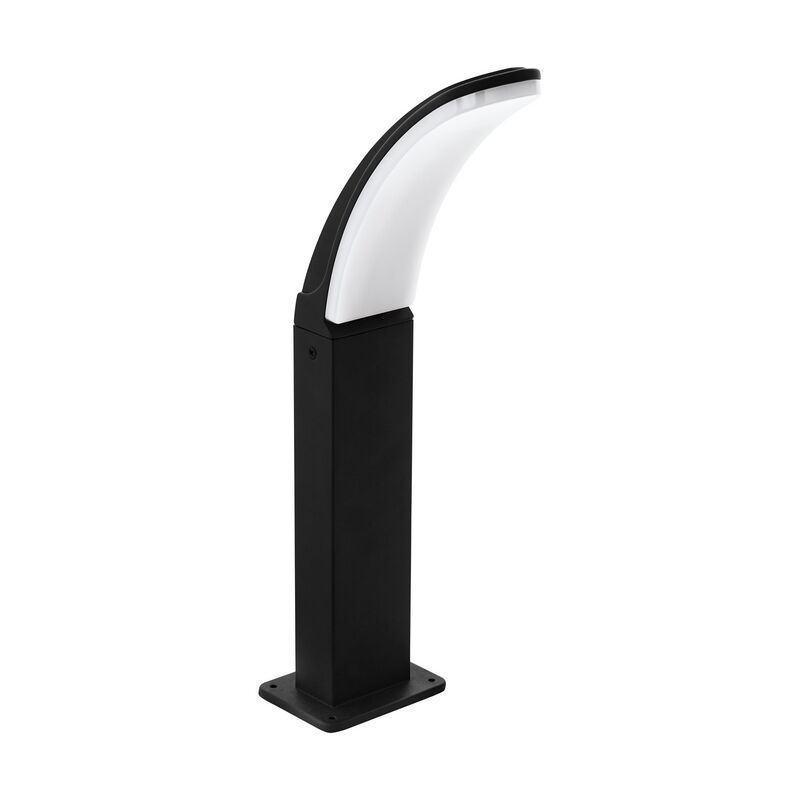 Lámpara exterior negra de aluminio, Oskar, 11W, 3000K LED, IP44
