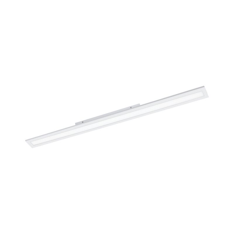 Plafón de techo blanco de aluminio, Cathy, 30W, color de luz ajustable LED