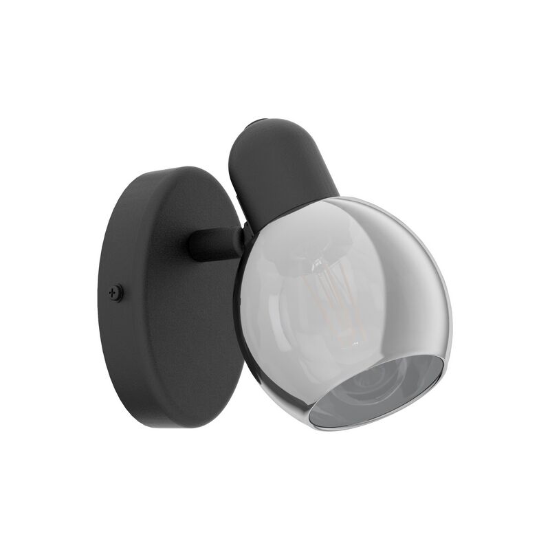 Foco de techo negro de acero, Ritchy