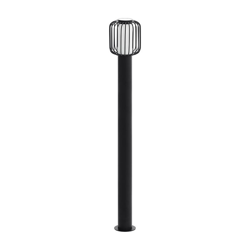 Lámpara exterior negra de acero, Latife, IP44