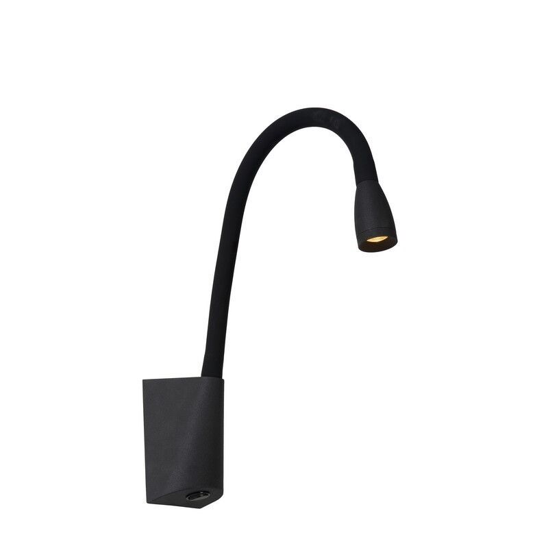 Aplique moderno negro, Galen, 3W, 3000K LED, con interruptor