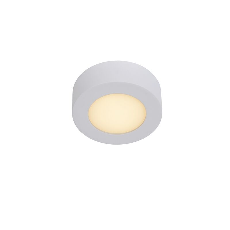 Plafón de techo moderno blanco, Brice, 8W, 3000K LED, IP44