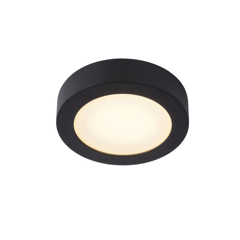 Plafón de techo moderno negro, Brice, 11W, 3000K LED, IP44