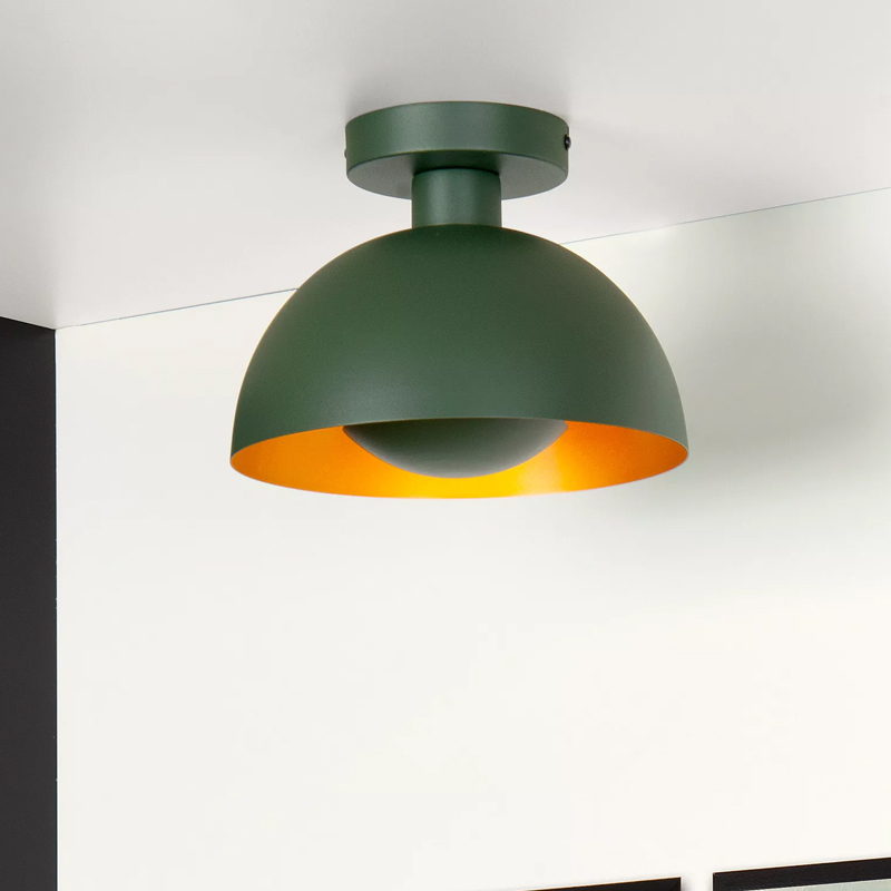 Plafón de techo moderno verde, Siemon