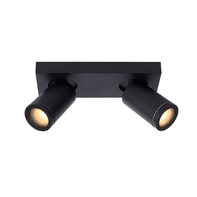 Foco de techo moderno negro, Taylor, IP44