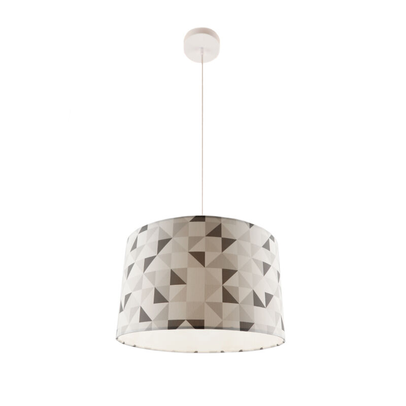 Lámpara colgante infantil gris moderna, Diamonds