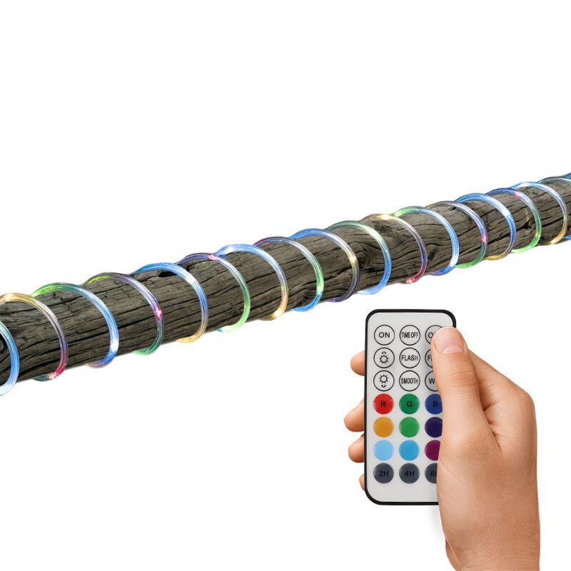 40m RGB tubo luminoso, color de luz ajustable