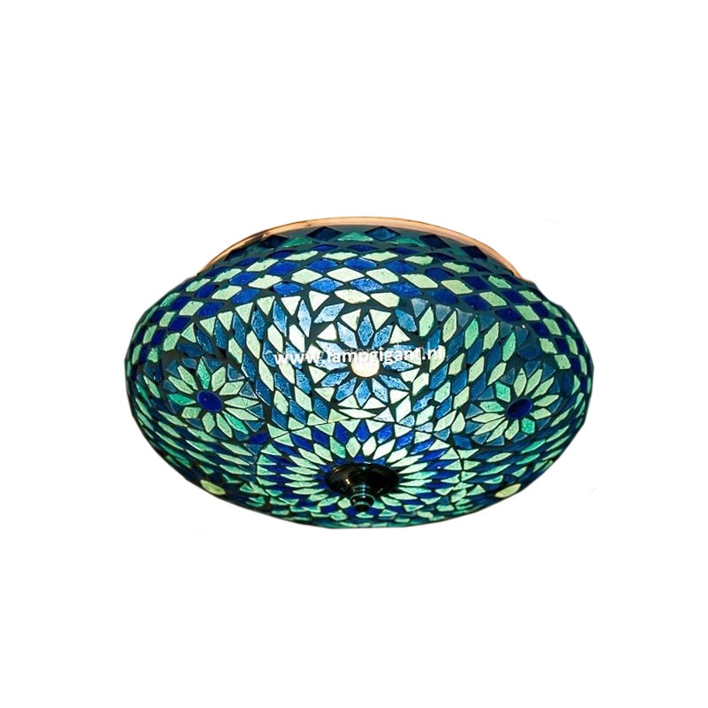 Plafón de techo azul oriental, Mimoun