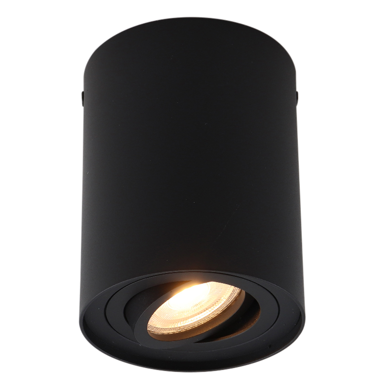 Aplique de techo negro moderno, Onno