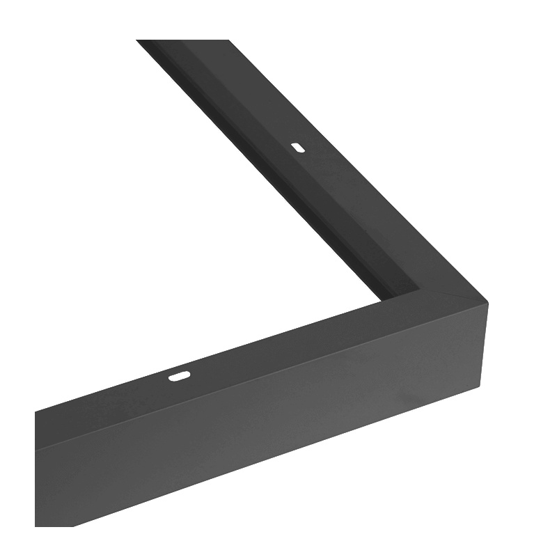 Marco click de superficie negro 60x60