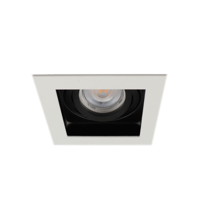 Foco empotrable moderno blanco, Rona