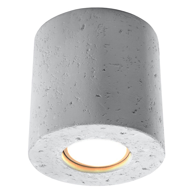 Aplique de techo de cemento gris, Amely