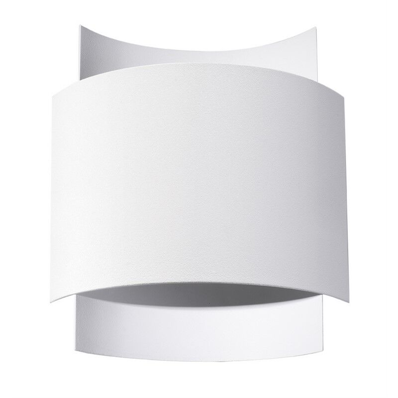 Aplique up down de aluminio blanco, Julissa
