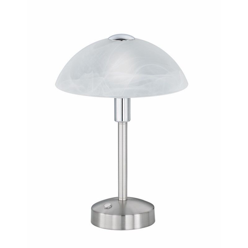Lampada banquero antigua níquel, Notaris, 4W, 3000K LED, con interruptor
