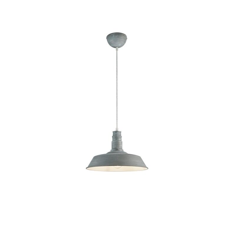 Lámpara colgante industrial gris, Yanaisha