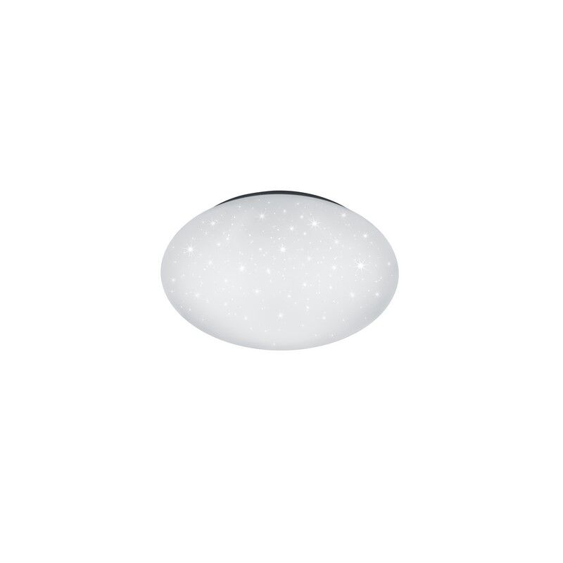 Plafón de techo de plástico blanco, Vanysia, 18W, 4000K LED, IP44