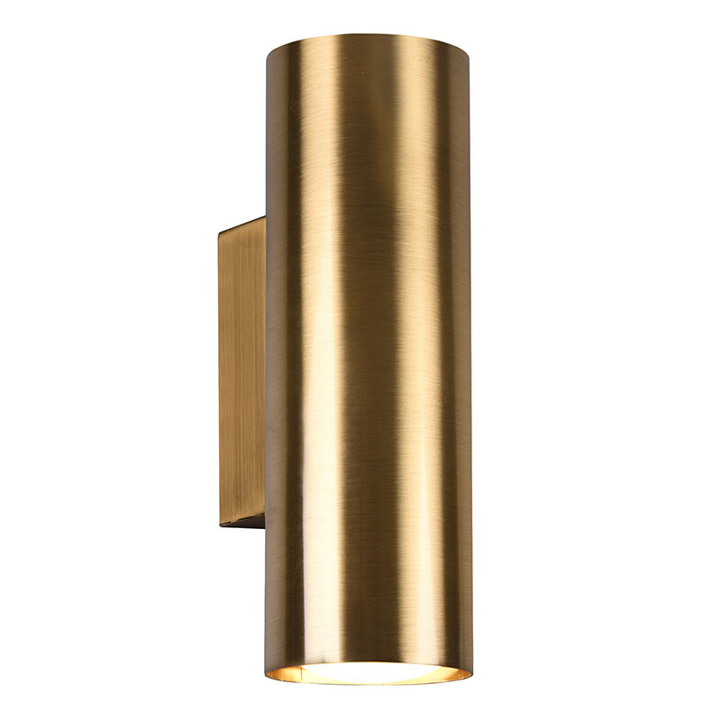 Aplique up down moderno bronce, Kaso