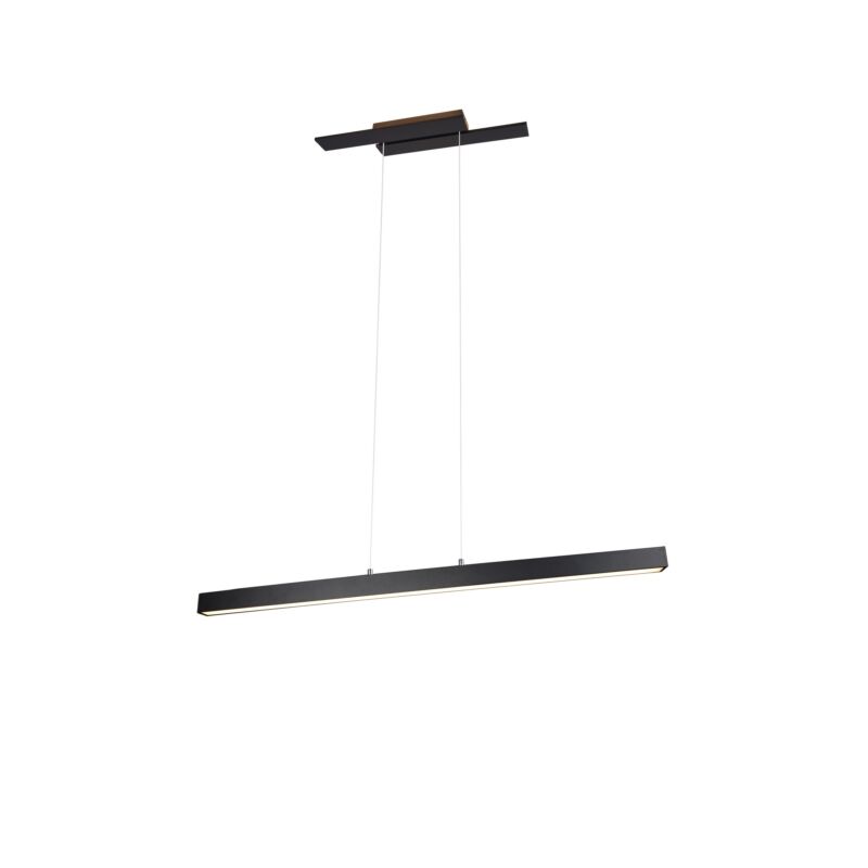 Lámpara colgante moderna negra, Thyra, 44W, 3000K LED
