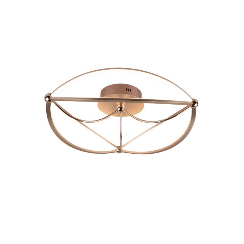 Plafón de techo moderno latón, Remy, 42W, 3000K LED