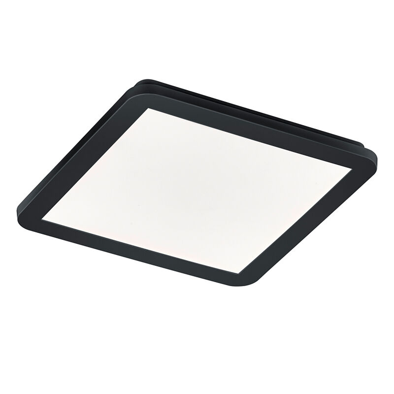 Lámpara de techo baño moderna blanca, Gistrup, 18W, 3000K LED, IP44