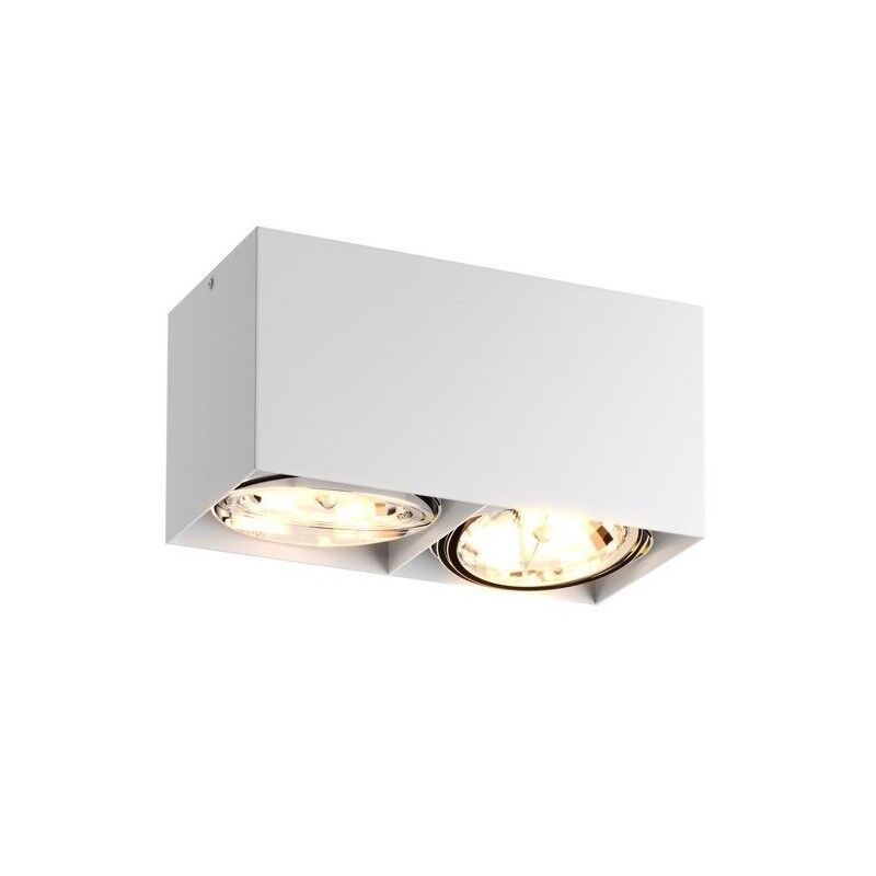 Aplique de techo blanco moderno, Harup