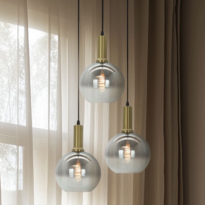 Lámpara colgante gris diseño, Emerson Lámpara colgante gris diseño, Emerson